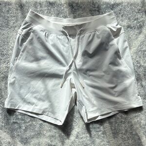Lululemon Athletica White Men's Athletic Shorts